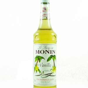 SIROP MONIN VANILLE 70CL Le sirop Monin à la vanille est un produit exquis qui capture la douceur et l'arôme subtil de la vanille
