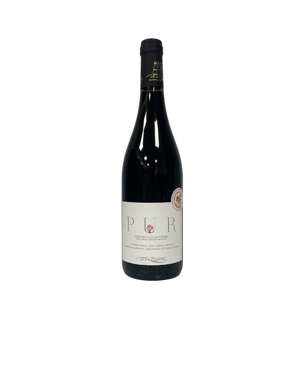 Vin pur rouge vieilles vignes La Suzienne : Boissons du Monde